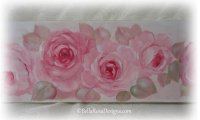 Yard Long Style Romantic Rose Painting