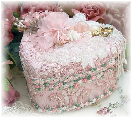 Cherub Keepsake Memory Heart Box