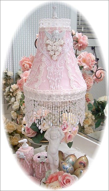 Pink Cherub Shade, Medium Size