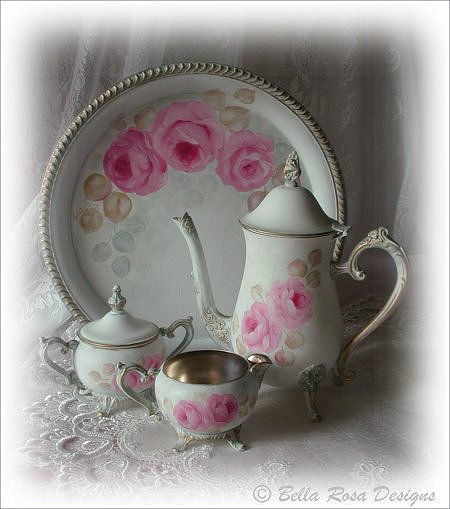 Roses Tea Set